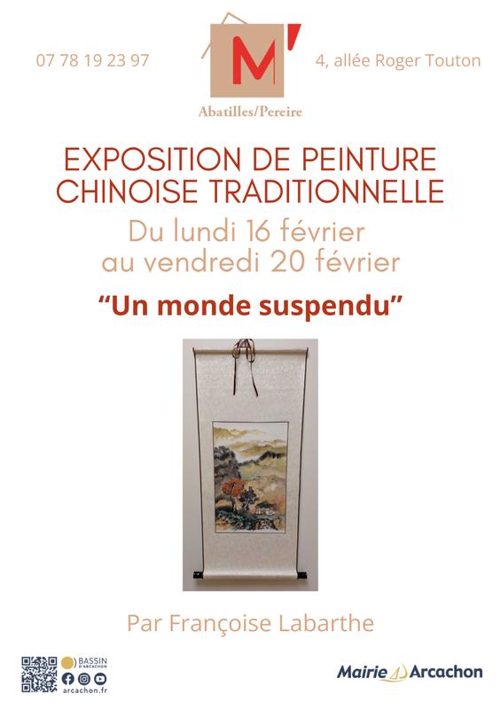 Exposition " un Monde Suspendu" - m' les Abatilles / Pereire