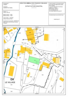 Terrain constructible - 576 m²