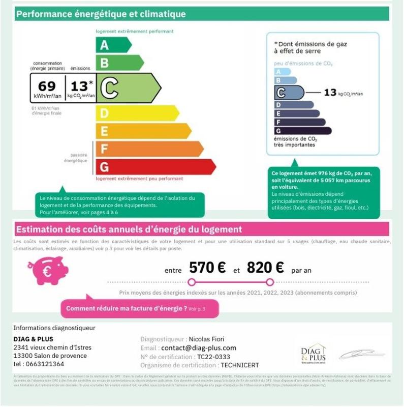 Appartement - 74 m² - 3 pièces