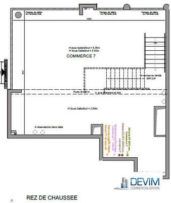 Local commercial - 140 m²