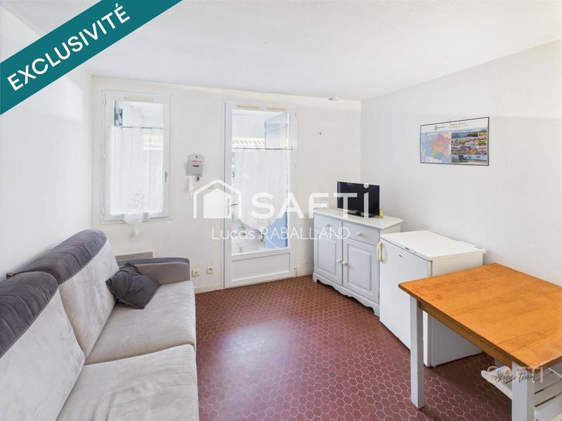 Appartement - 20 m² - 1 pièce