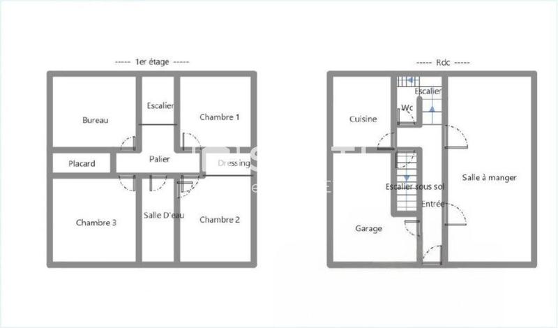 Maison - 105 m² - 5 pièces