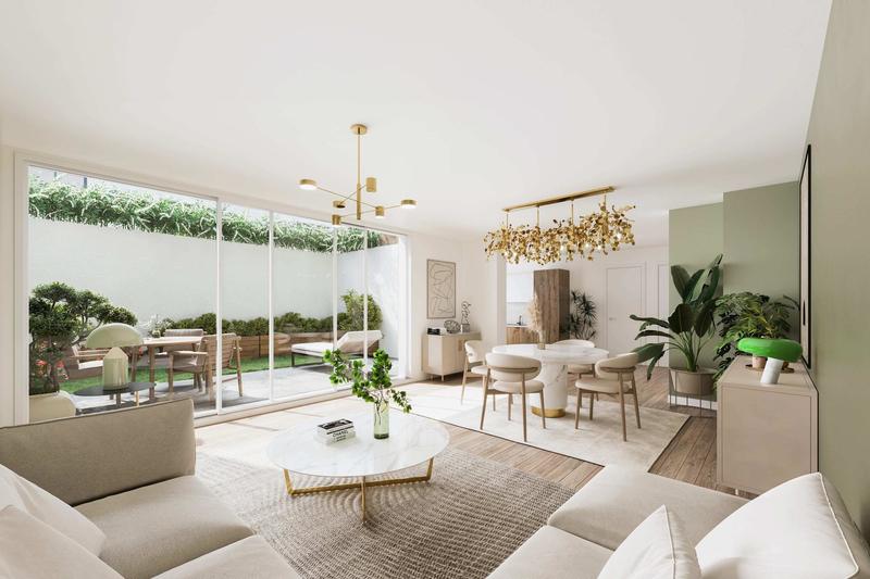 Appartement - 95 m² - 3 pièces