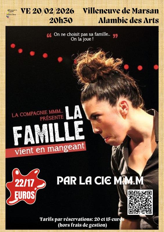 Théâtre : la famille vien en mangeant