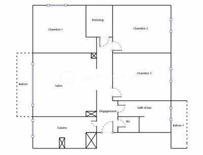 Appartement - 67 m² - 4 pièces