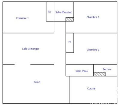 Appartement - 87 m² - 5 pièces