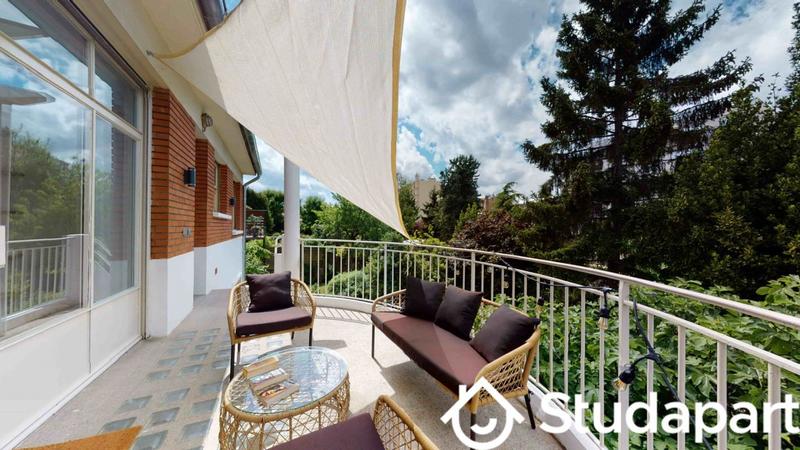 Chambre - 9 m² - 1 pièce