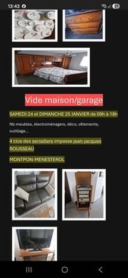 Vide maison - vide garage