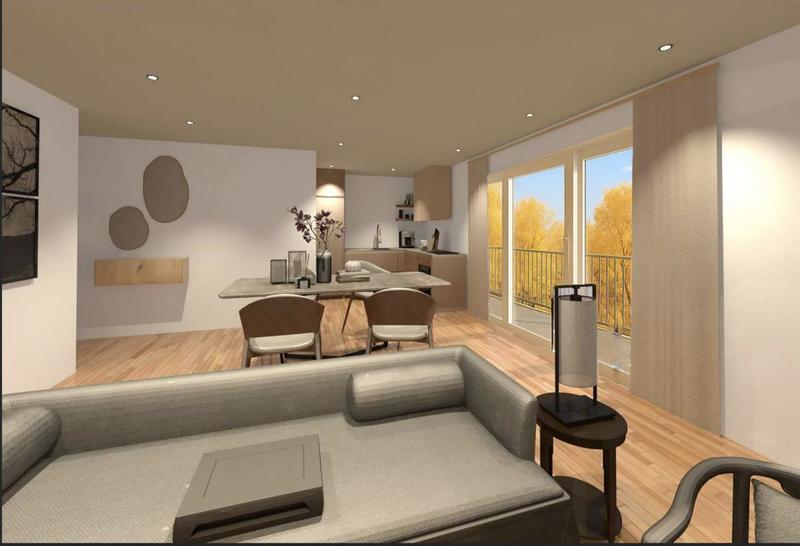 Appartement - 61 m² - 3 pièces