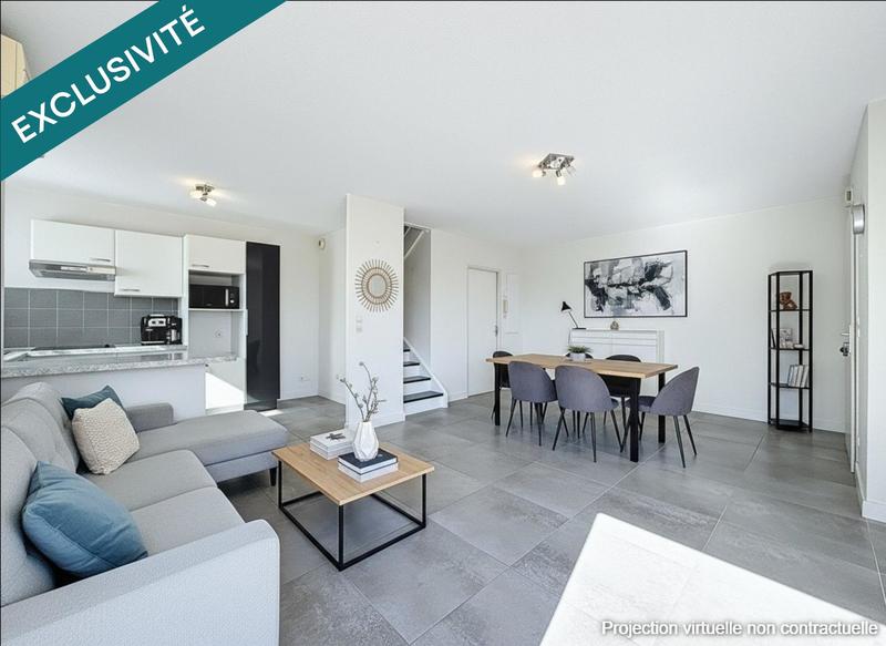 Duplex - 74 m² - 4 pièces