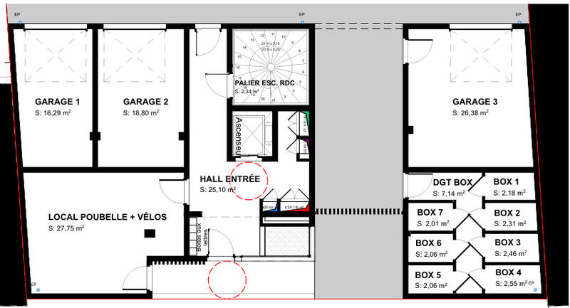 Appartement - 69 m² - 3 pièces