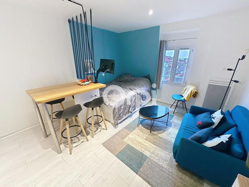 Studio - 21 m² - 1 pièce