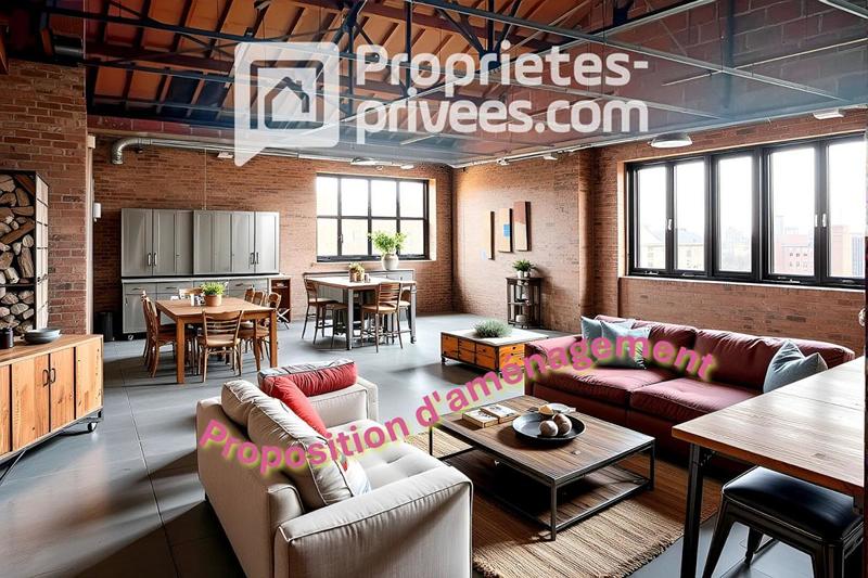Appartement - 96 m² - 1 pièce