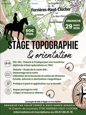 Stage de topographie et d'orientation, 29.03.2026