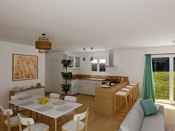 Maison - 94 m² - 5 pièces