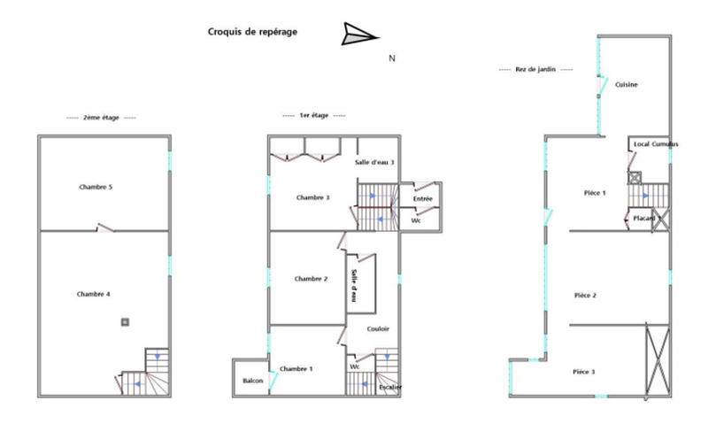Maison - 168 m² - 6 pièces