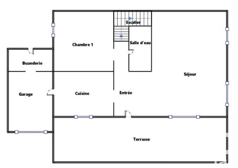 Maison - 117 m² - 5 pièces