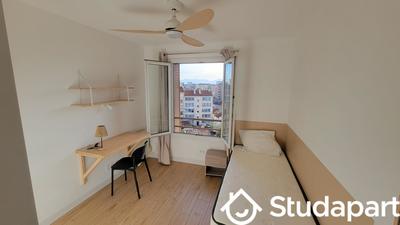 Chambre - 11 m² - 1 pièce