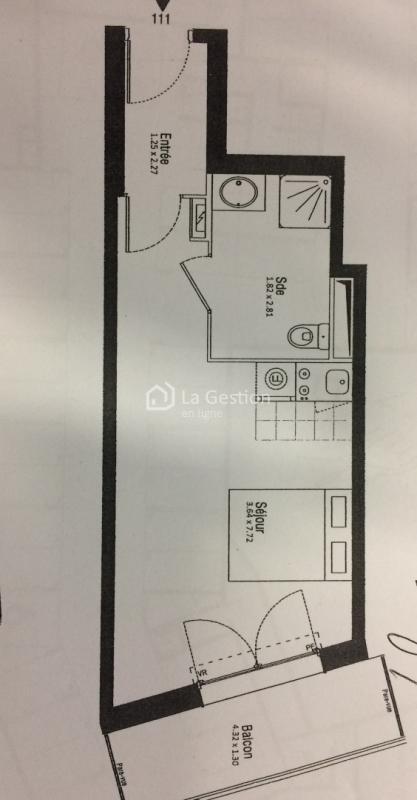 Studio - 30 m² - 1 pièce