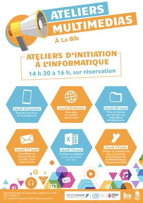 Atelier d'initiation à l'informatique