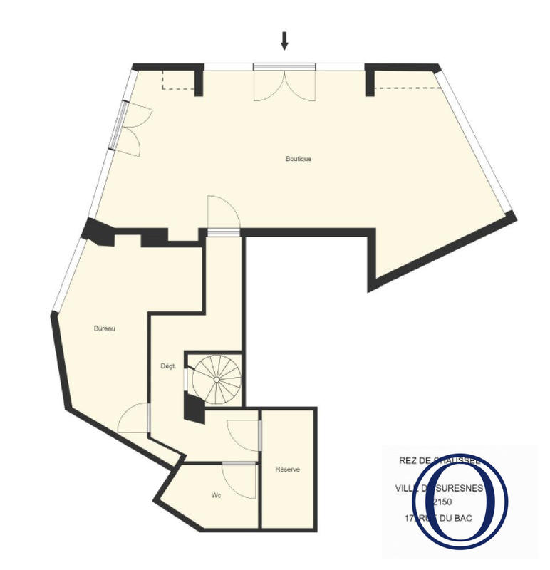 Local commercial - 140 m²