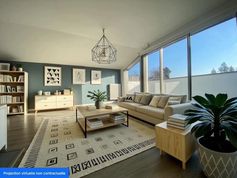 Appartement - 65 m² - 3 pièces