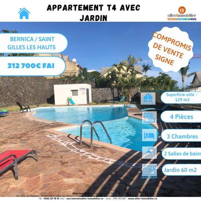 Duplex - 82 m² - 4 pièces