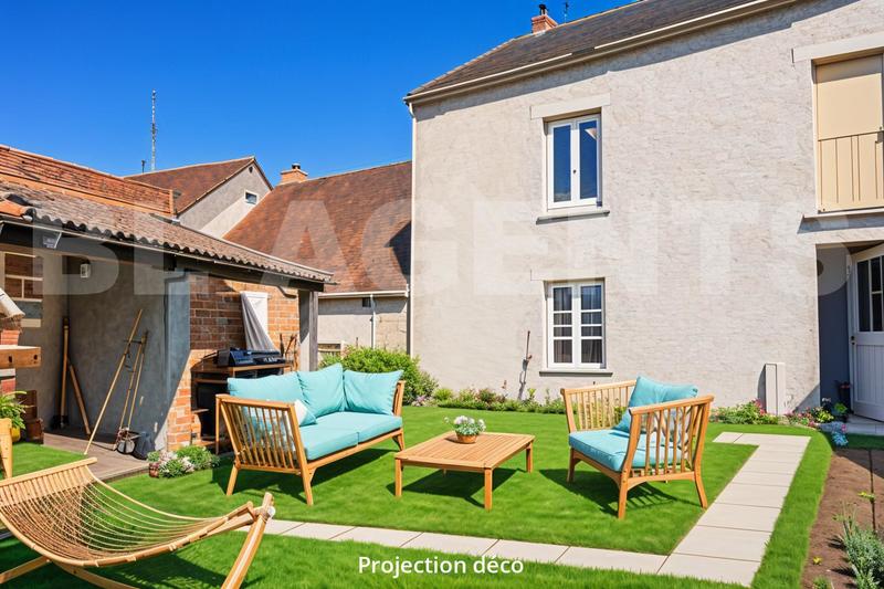 Maison de village - 100 m² - 4 pièces