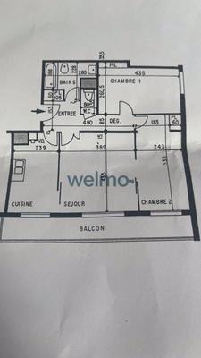 Appartement - 66 m² - 3 pièces