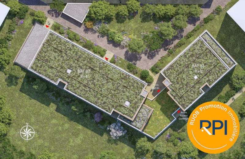 Appartement - 35 m² - 2 pièces