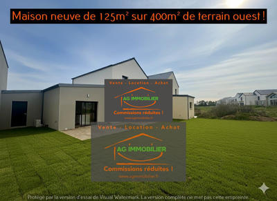 Maison - 125 m² - 6 pièces