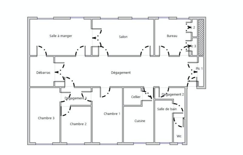 Appartement - 201 m² - 6 pièces