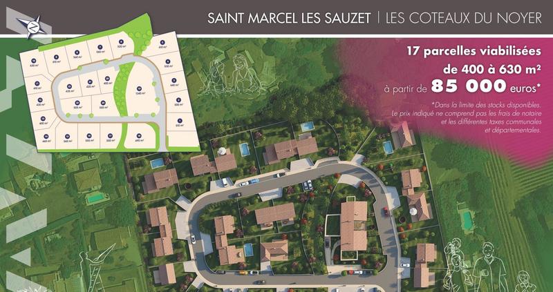 Terrain constructible - 400 m²