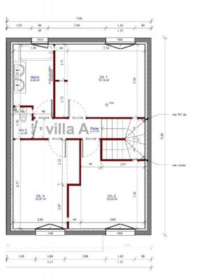 Maison - 91 m² - 4 pièces