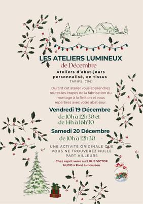 Ateliers Lumineux : abat-jour personnalisé