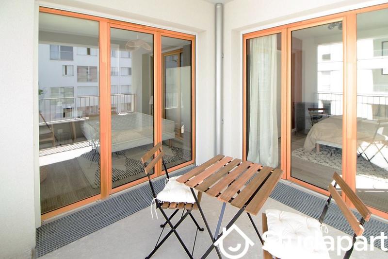 Chambre - 9 m² - 1 pièce