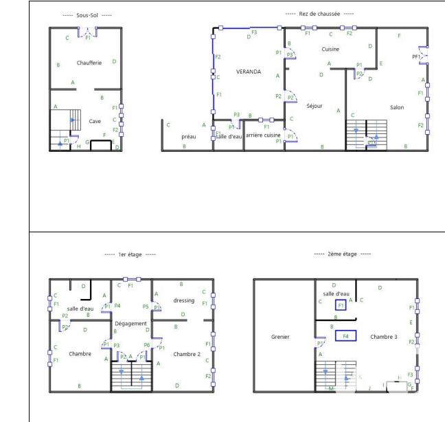 Maison - 202 m² - 6 pièces