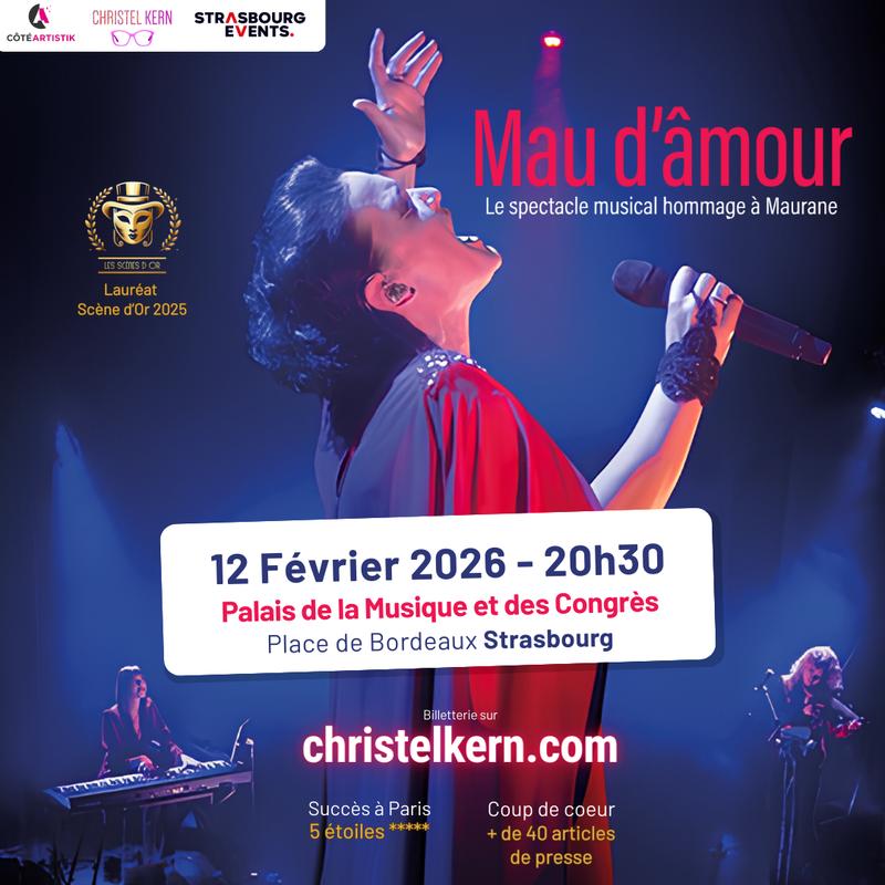 Mau d'âmour, le spectacle musical hommage à Maurane à Strasbourg
