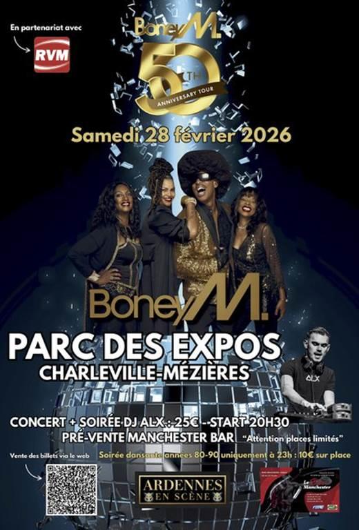 Concert : Concert Boney M. + soirée Dj Alx