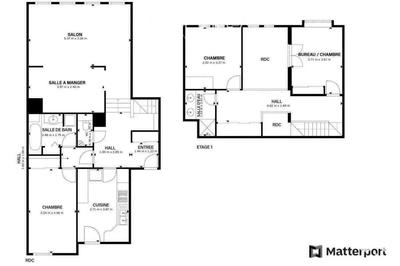 Duplex - 102 m² - 4 pièces