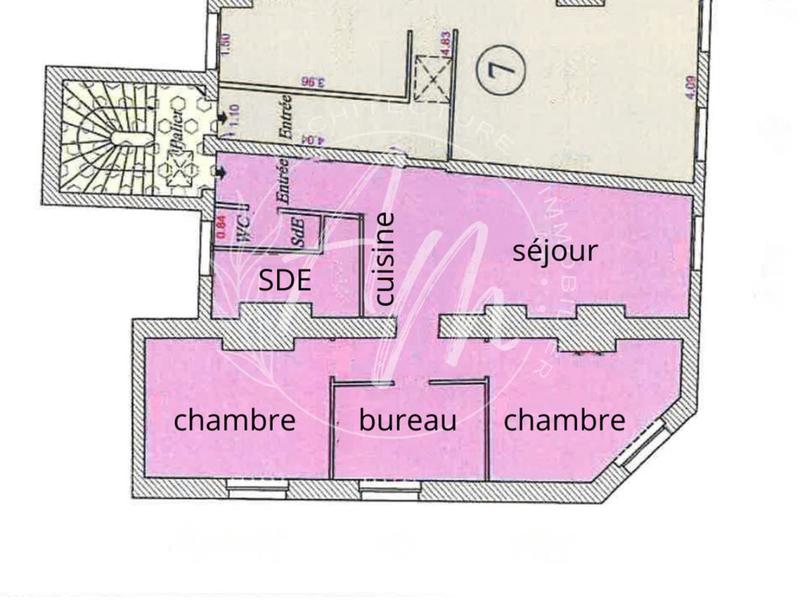 Appartement - 61 m² - 4 pièces