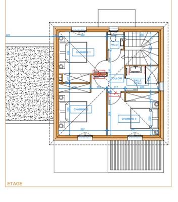 Maison - 82 m² - 4 pièces