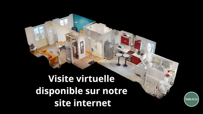 Appartement - 51 m² - 2 pièces