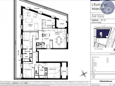 Appartement - 124 m² - 4 pièces