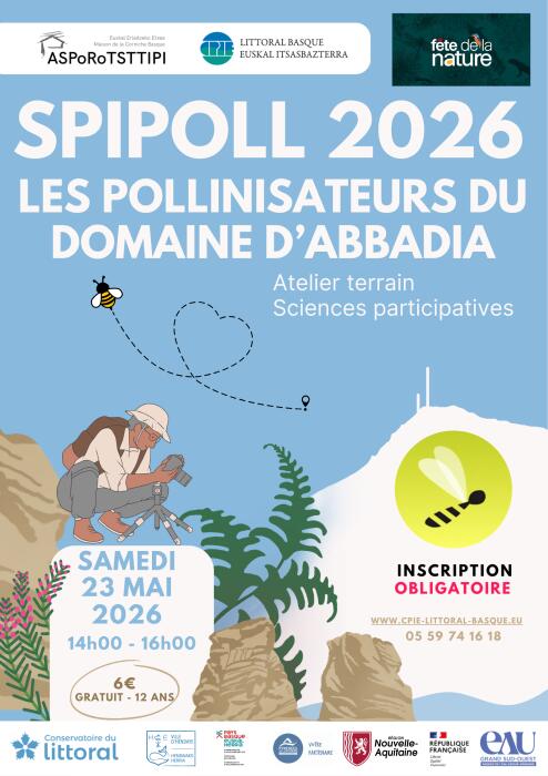 Fête de la Nature 2026 - a la découverte des pollinisateurs du domaine d'Abbadia