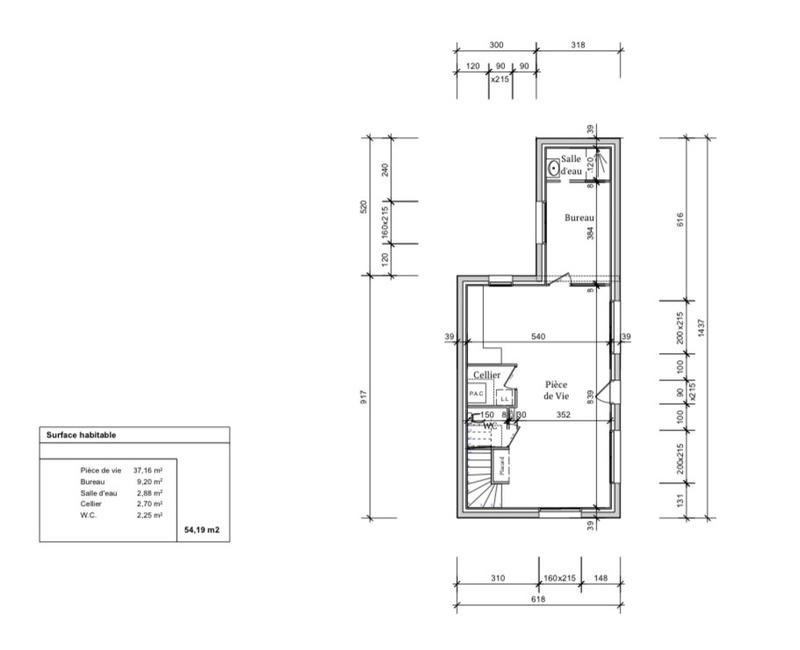 Maison - 107 m² - 4 pièces