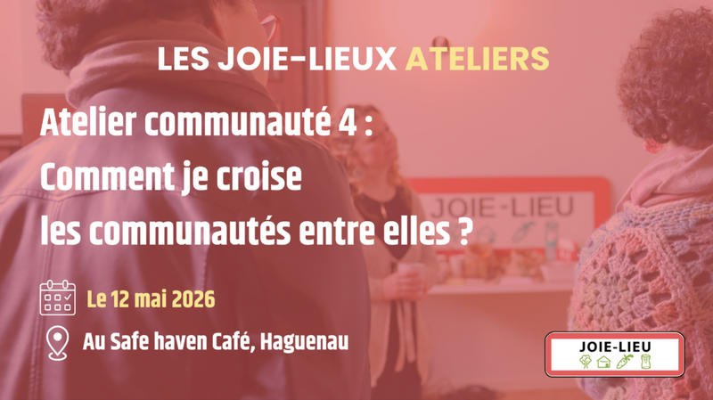 Atelier communauté 4 "Comment je croise les communautés entre elles ?"