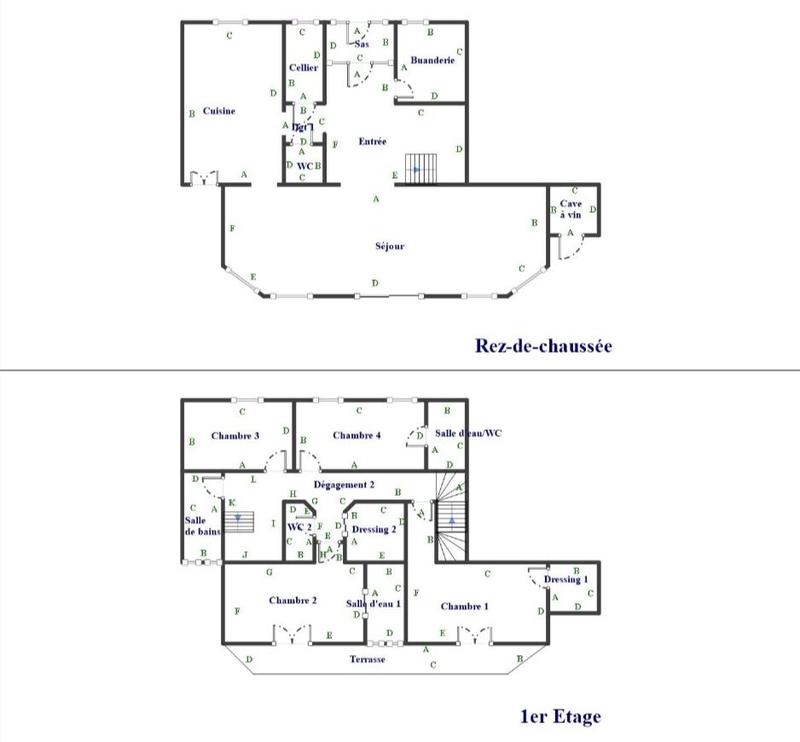 Maison - 213 m² - 6 pièces
