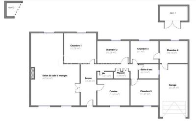 Maison traditionnelle - 144 m² - 6 pièces