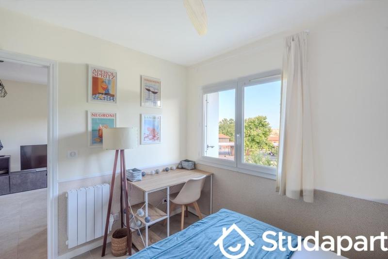 Chambre - 10 m² - 1 pièce